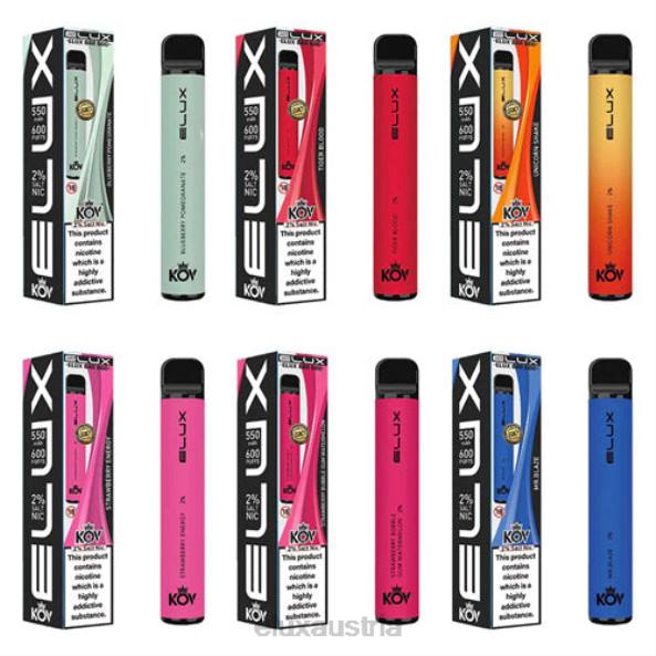 Elux Shop Österreich - Elux Bar Einweg-Vaporizer der Legacy-Serie Zitronen-Rybna VV807