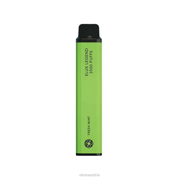 Elux Vape Amazon - Elux Legend 3500 Züge Einweg-Vaporizer frische Minze VV80118