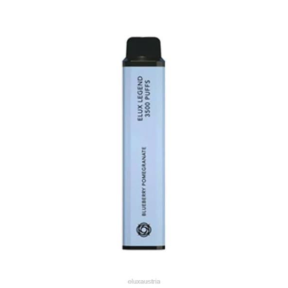 Elux Wien - Elux Legend 3500 Züge Einweg-Vaporizer Blaubeer-Granatapfel VV8032