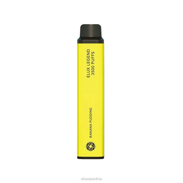 Elux Österreich - Elux Legend 3500 Züge Einweg-Vaporizer Bananenpudding VV80121