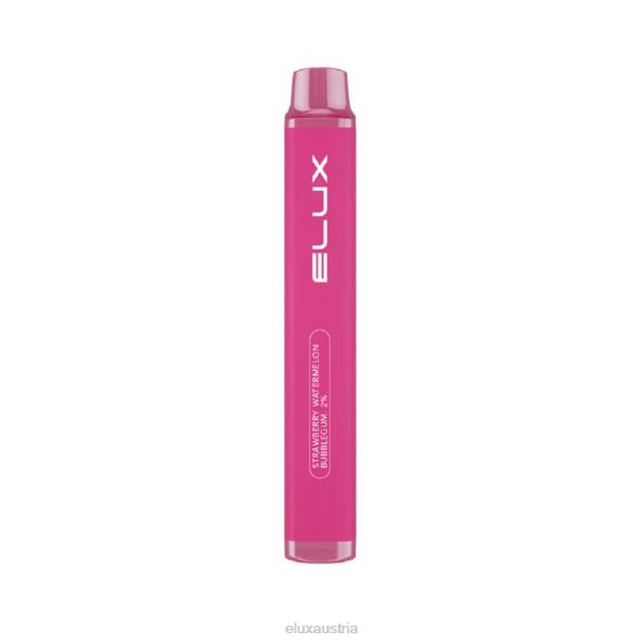 Elux Vape Amazon - Elux Legend Mini-Einweg-Vaporizer Erdbeer-Wassermelonen-Kaugummi VV8098