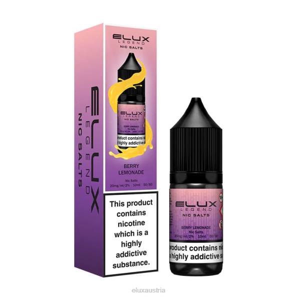 Elux Austria - Elux Legend Schönes Salz 10 ml Beerenlimonade VV8043