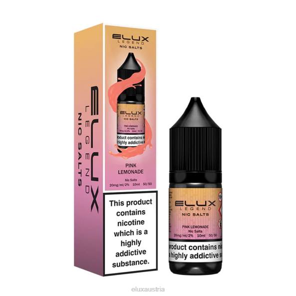 Elux Wien - Elux Legend Schönes Salz 10 ml pinke Limonade VV8042