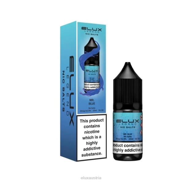 Elux Österreich - Elux Legend Schönes Salz 10 ml Herr Blau VV8061